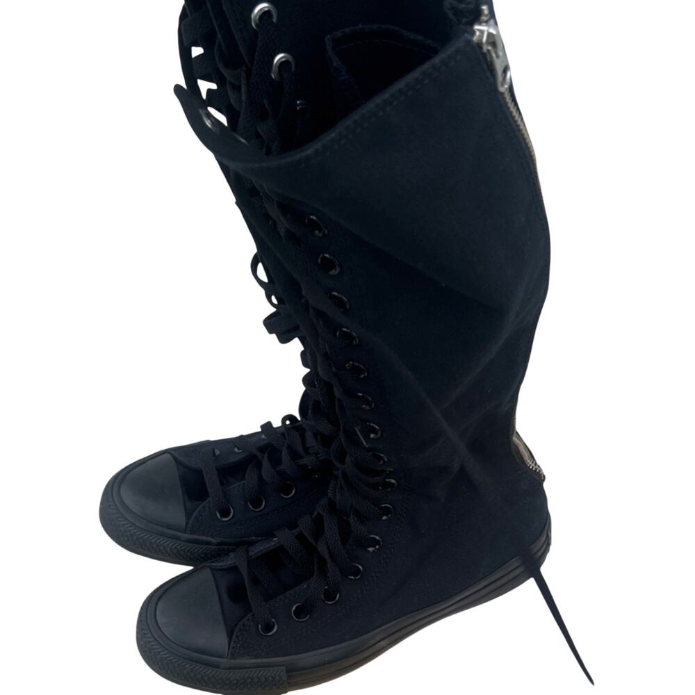 Women Size 7.5 - Converse Chuck Taylor All Star XX High Triple Black - Picture 4 of 6